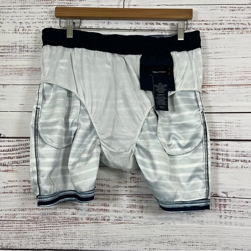 Nautica blue striped